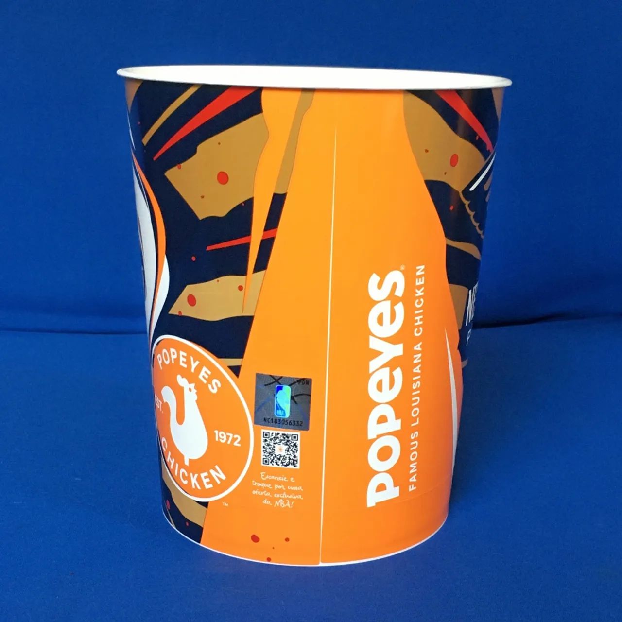 Balde Popeyes NBA New Orleans Pelicans - Foto 2