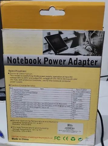 Carregador universal de notebook  - Foto 2