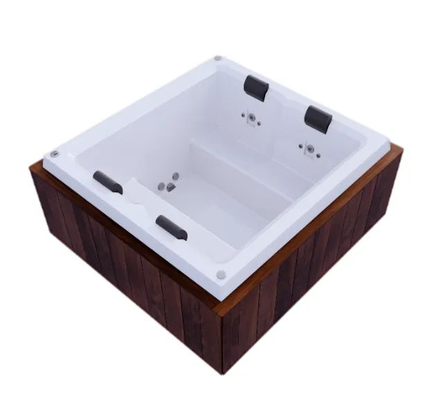 Spa de 4 lugares (jacuzzi, Ofurô, banheira) completo com hidro e aquecedor. - Foto 5