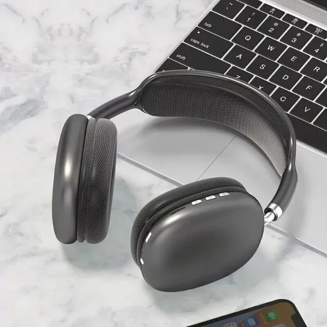Fone De Ouvido Bluetooth sem Fio P9 Headphone Max com Microfone - Foto 2