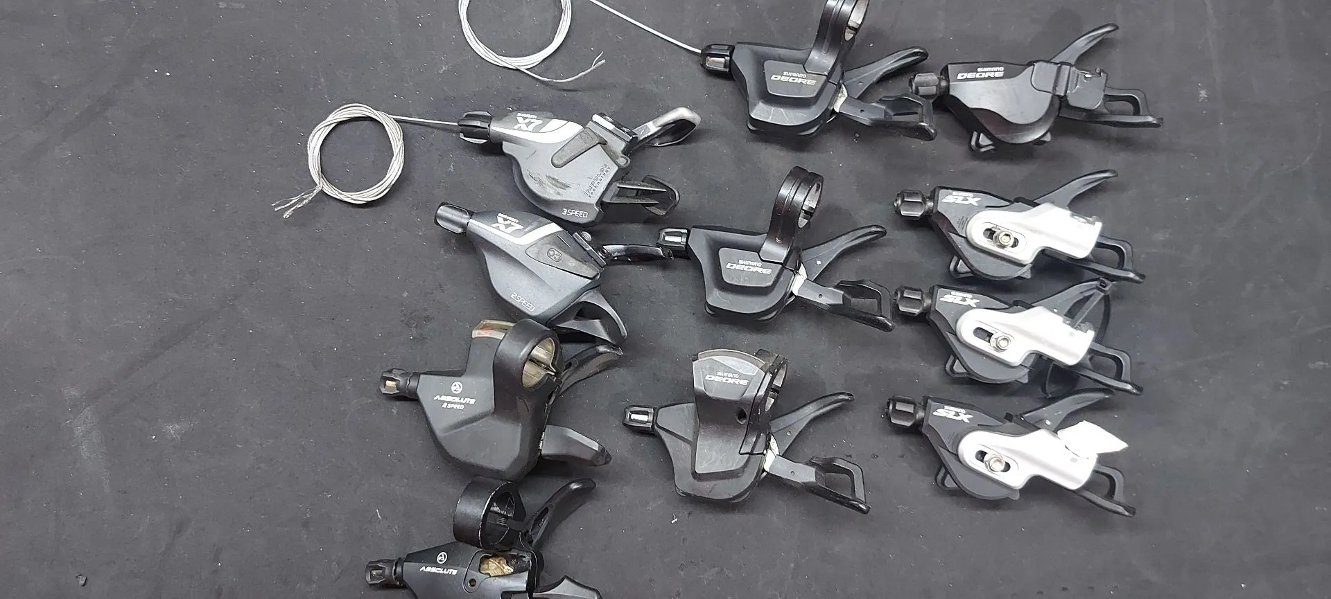 SOMENTE Passadores DA COROA shimano deore,slx,sram,absolute,2 e 3 v