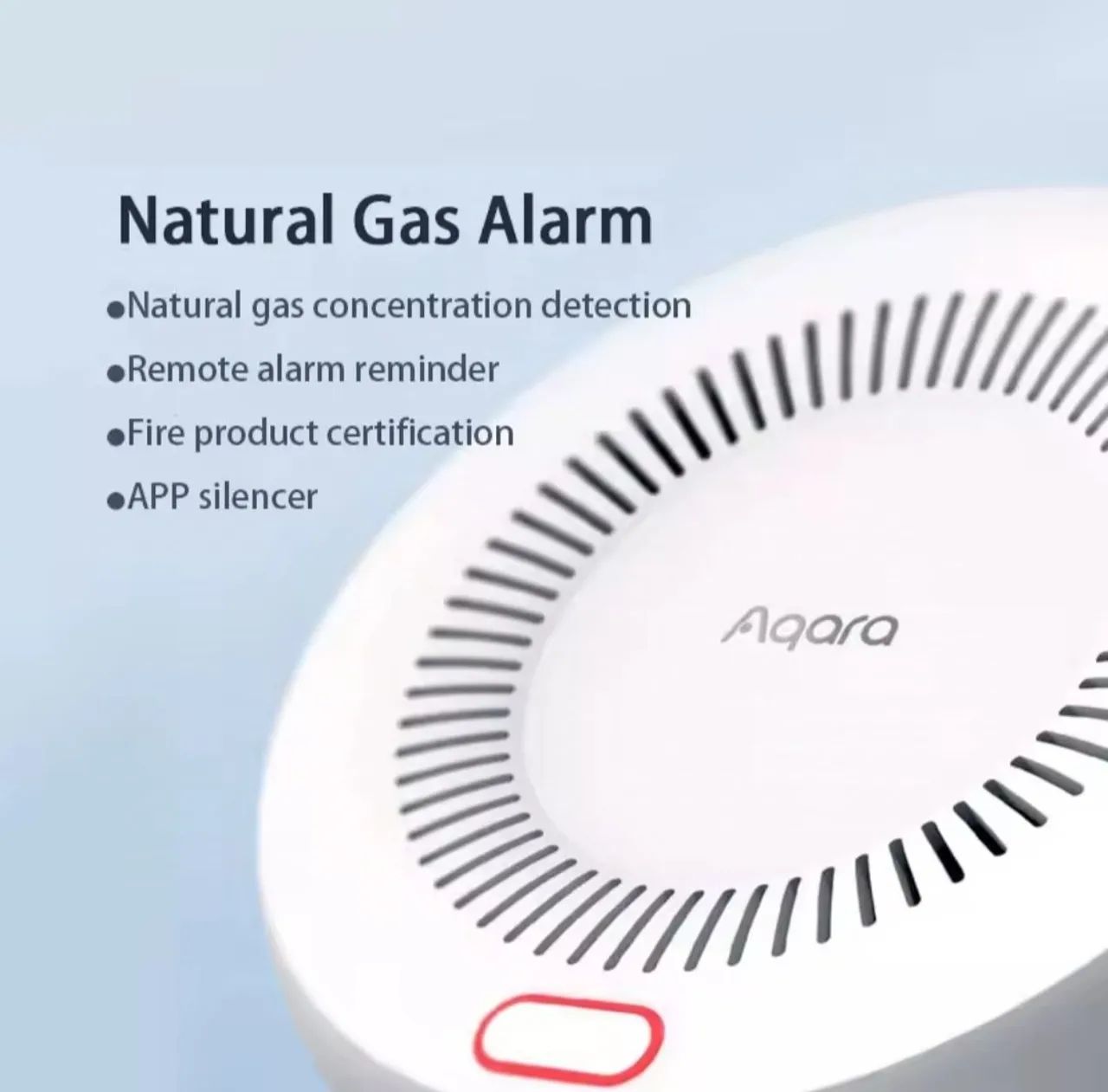 Alarme de Gás Natural Aqara - Sensor ZigBee 