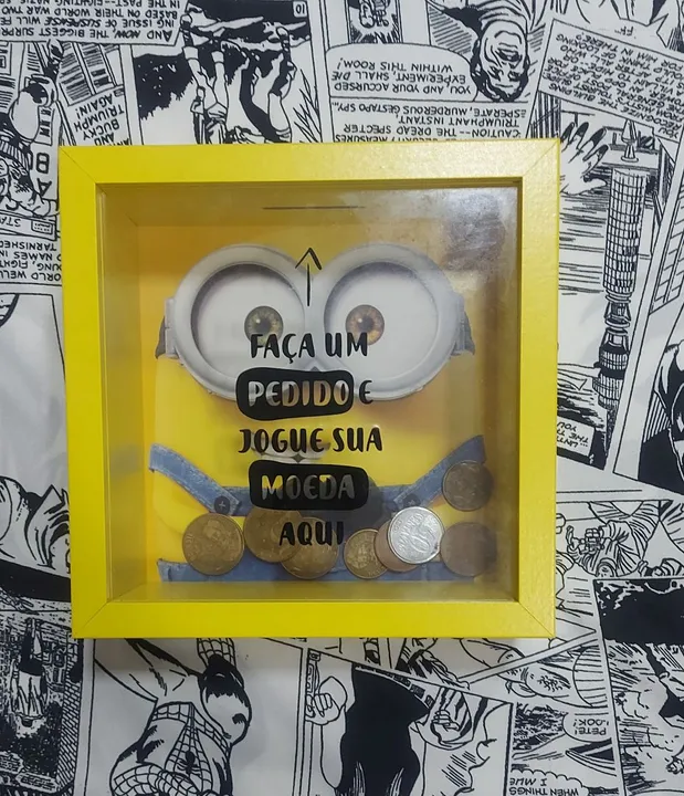 Cofre decorativo Minions