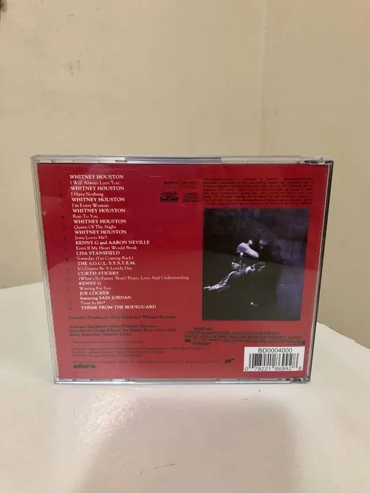 CD Whitney Houston - O Guarda Costas (1992) - Foto 2