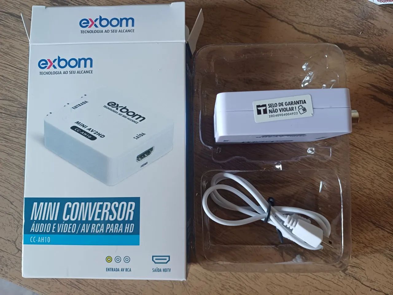 Mini Conversor AV2-HDMI- funciona bem no Ps2 - Foto 5