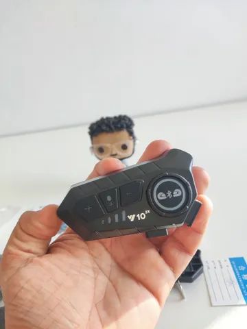 Intercomunicador bluetooth fone para capacete sem fio Faço a instalação - Foto 2