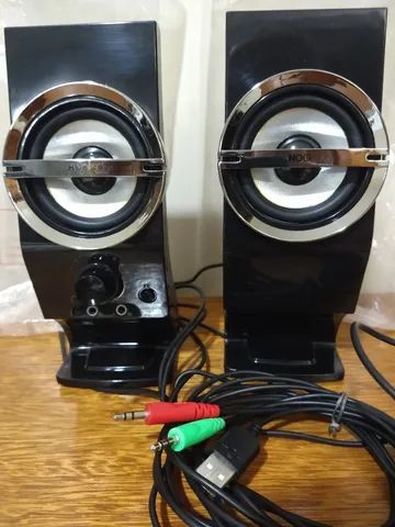 caixas de som stereo, hoopson , novas  - Foto 3