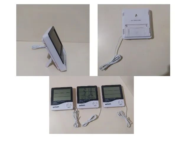 Termo Higrômetro Com Sensor De Temperatura Externo - Foto 6