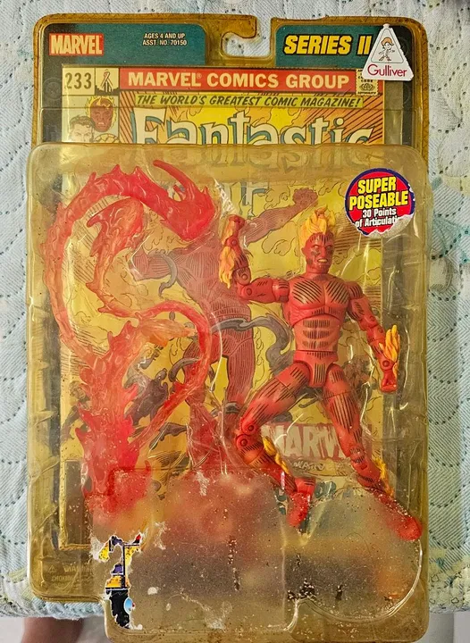 Marvel Legends Toybiz Tocha Humana Série II (Lacrado)