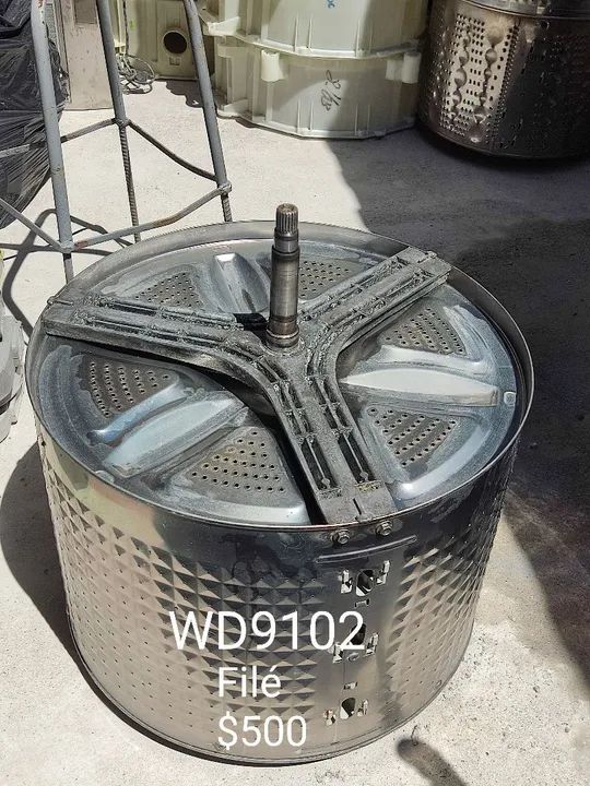 Eixo com cesto lava e seca Samsung WD9102 - Foto 2