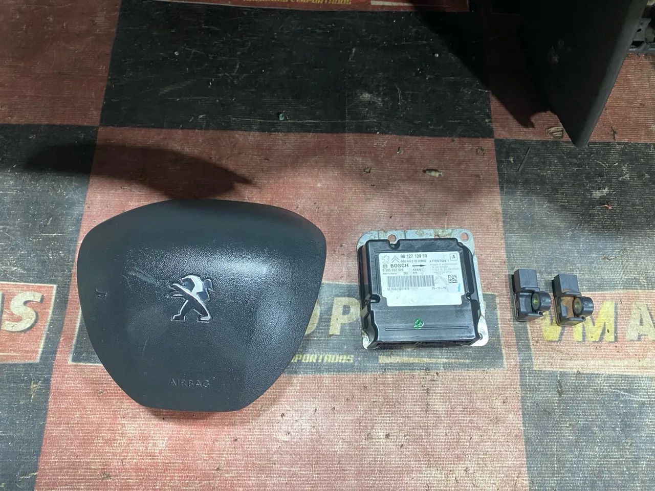 Kit Airbag Peugeot 208 2016 - Foto 3