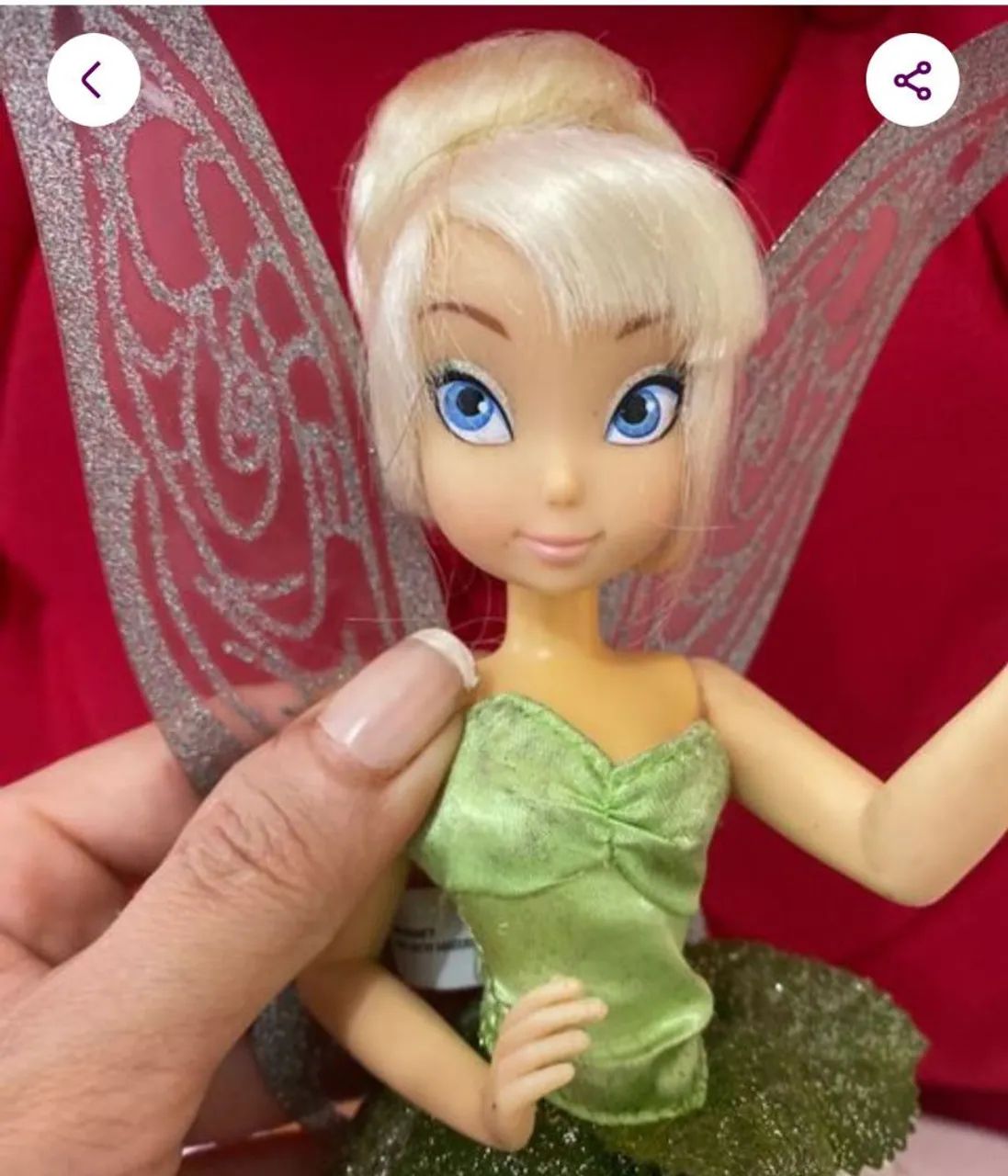 Tinker bell boneca Disney  - Foto 4