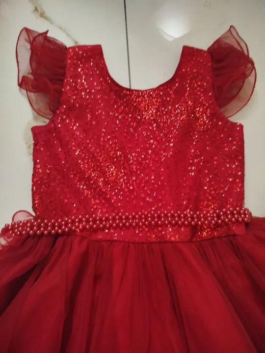Vestido de festa infantil vermelho - Foto 2