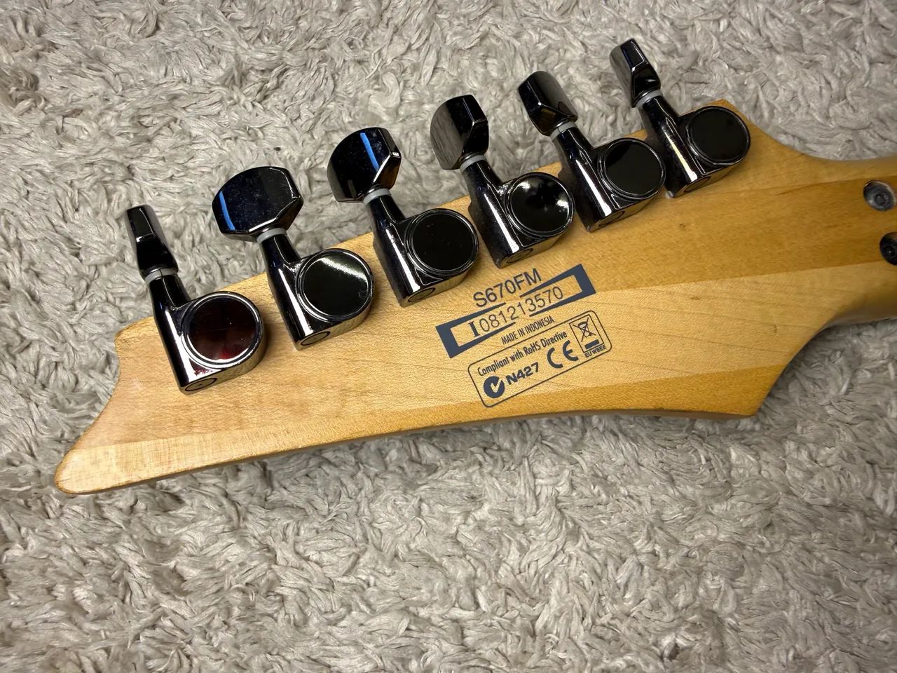 Guitarra Ibanez S670 Indonesia Ponte Gotoh - Instrumentos musicais