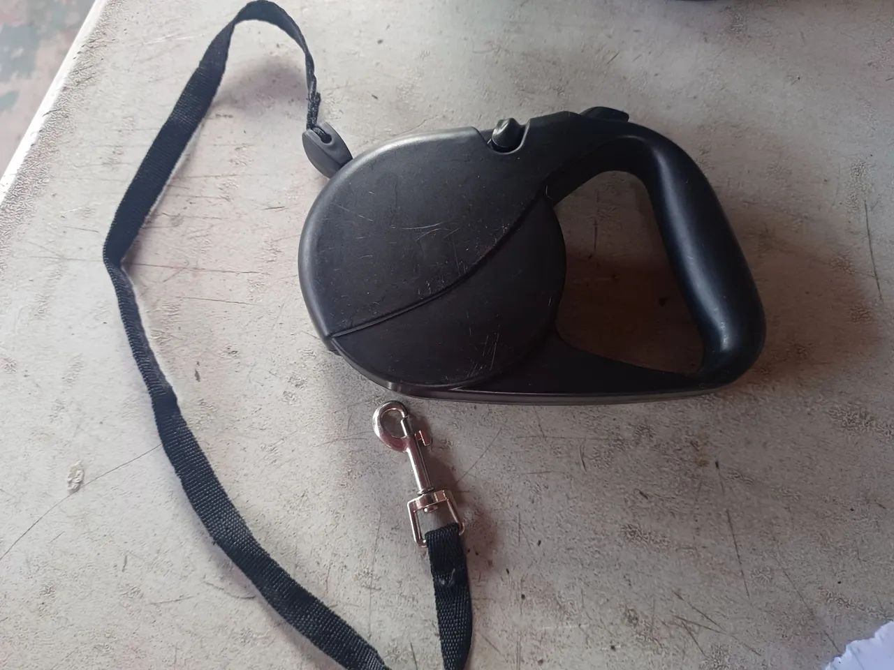 Guia retrátil para cães