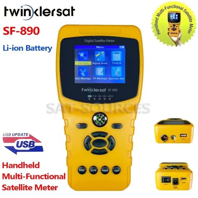 Localizador de Satélite Twinklersat SF-890 - Foto 2