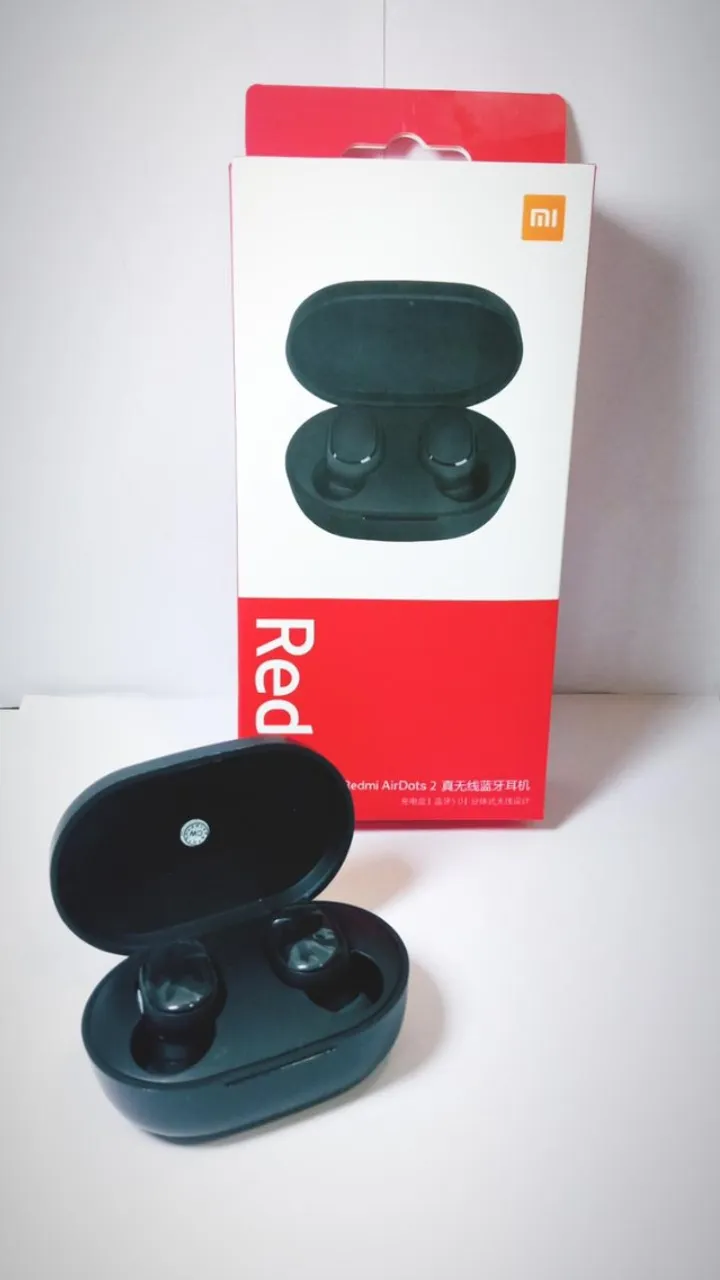 Fone de ouvido sem fio Redmi Airdots 2 Xiaomi, Bluetooth 5.0 NOVO