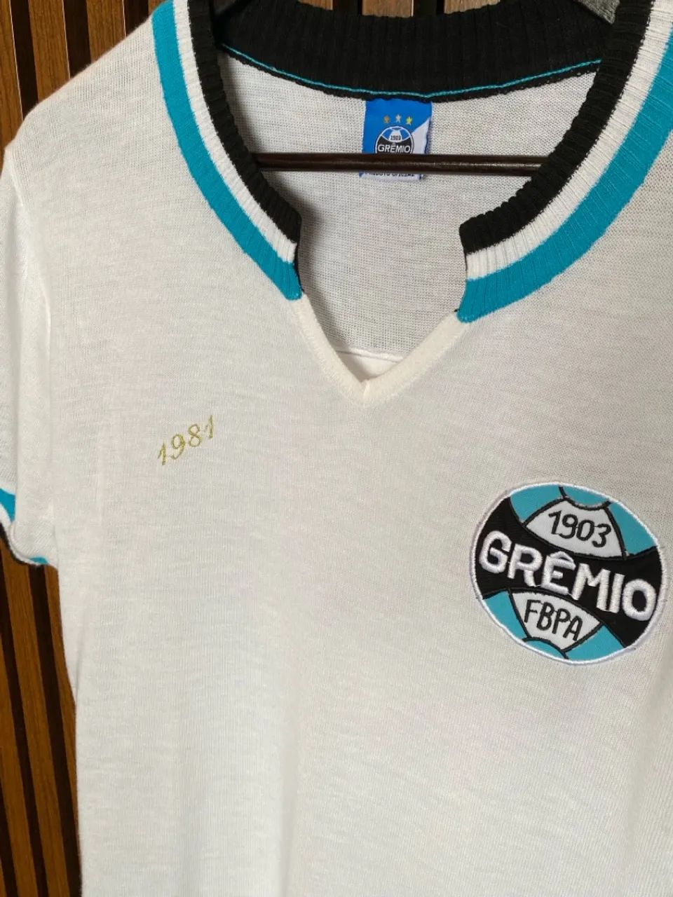 Camisa Retrô Grêmio 1981 - Foto 2