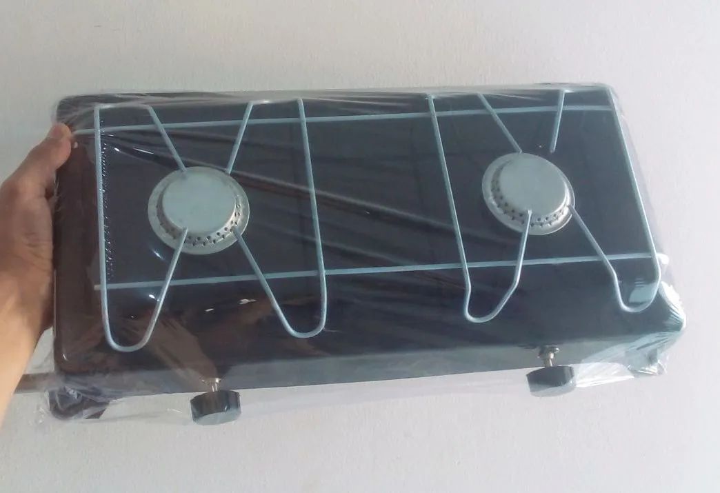 Fogão 2 Bocas Preto - Novo. Ideal para apartamento e casa peq