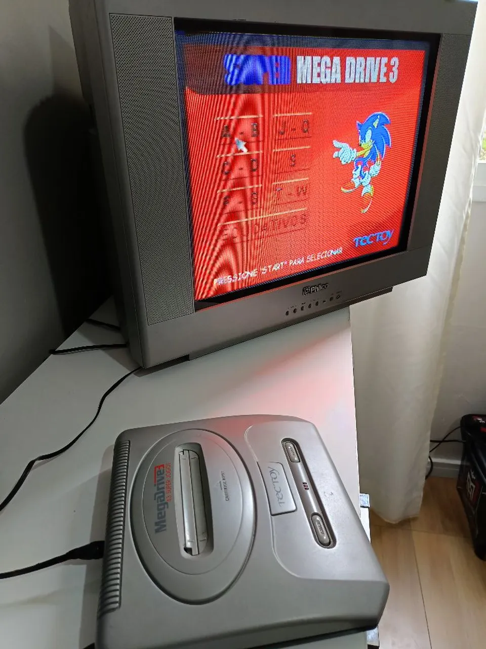 Mega Drive 3 Tec Toy - 43 Jogos na Memória - Sega