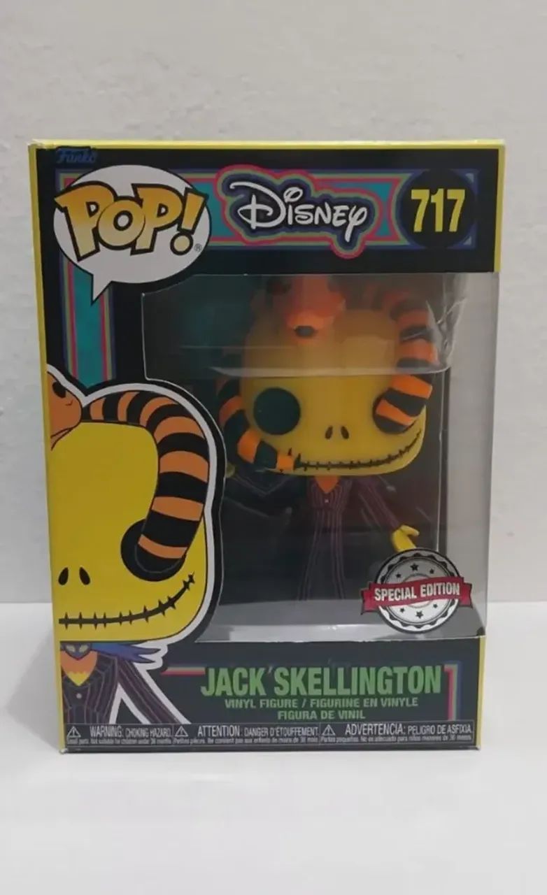 Funko Jack Skellington 717 SE Black Light