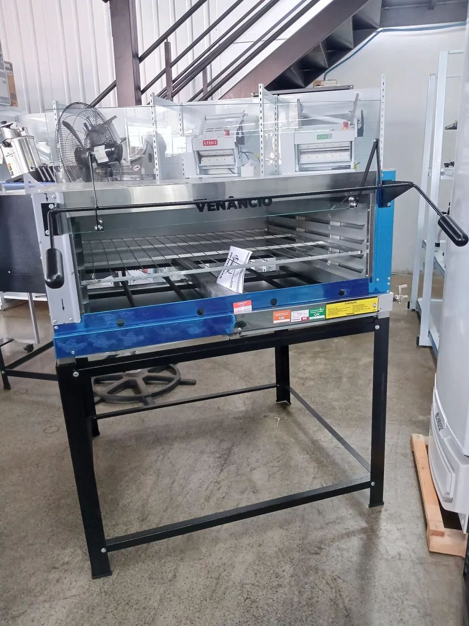 Forno A Gás Industrial Roma De Aço Inox Firi110 Com Grelha inox - Foto 4