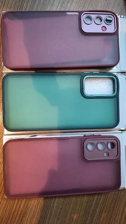 Capas celular Samsung A15 + película (novos) - Foto 2