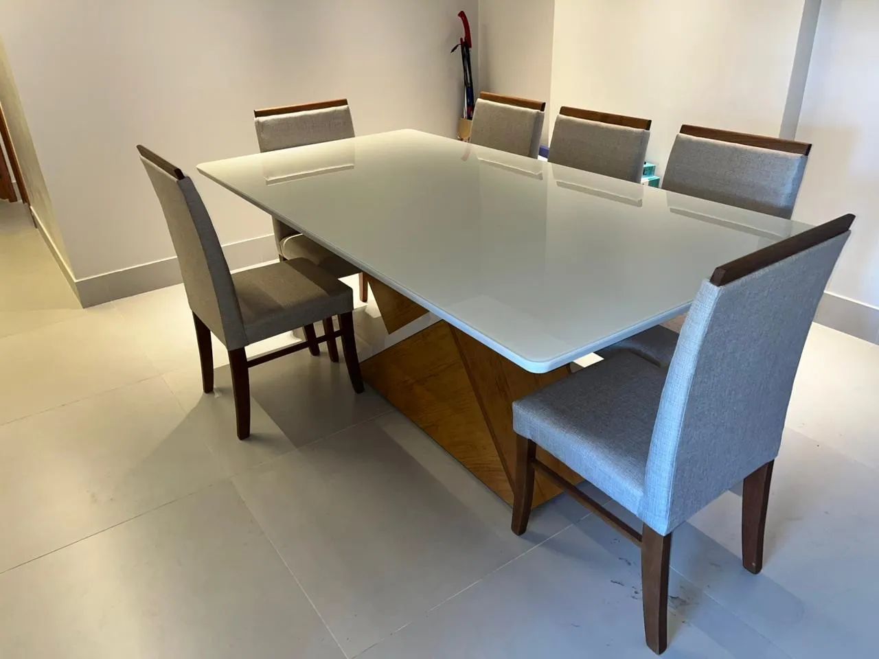 Mesa nova de madeira  - Foto 3