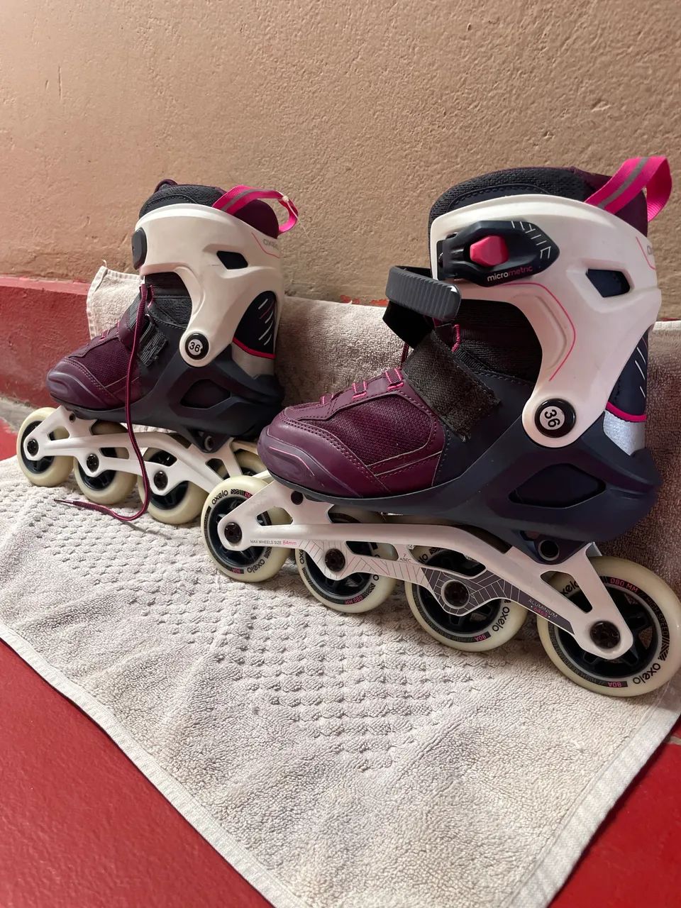 Oxelo Fit 5 Inline Skates (Size 36)