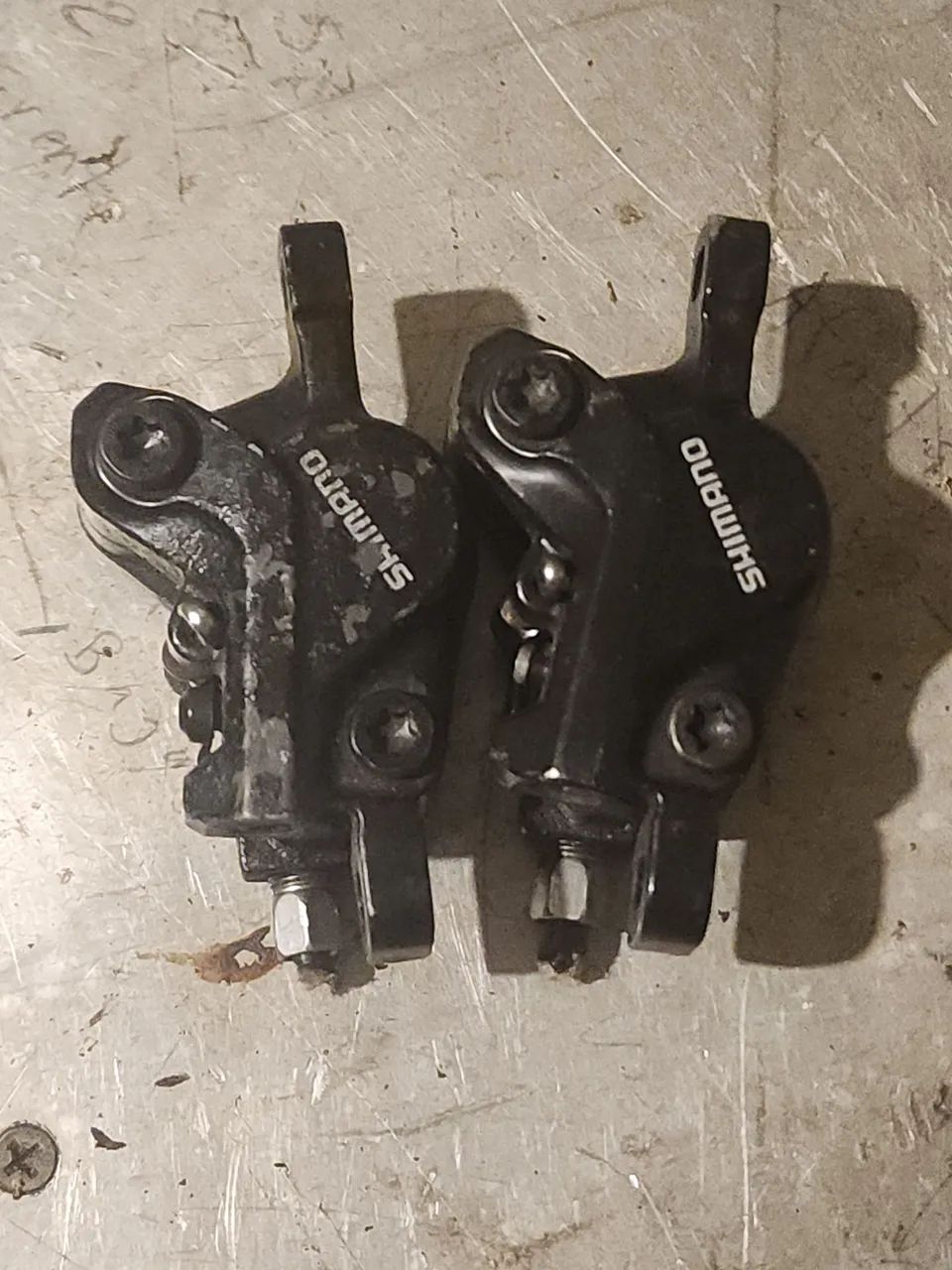 Uma Pinça de Freio Shimano