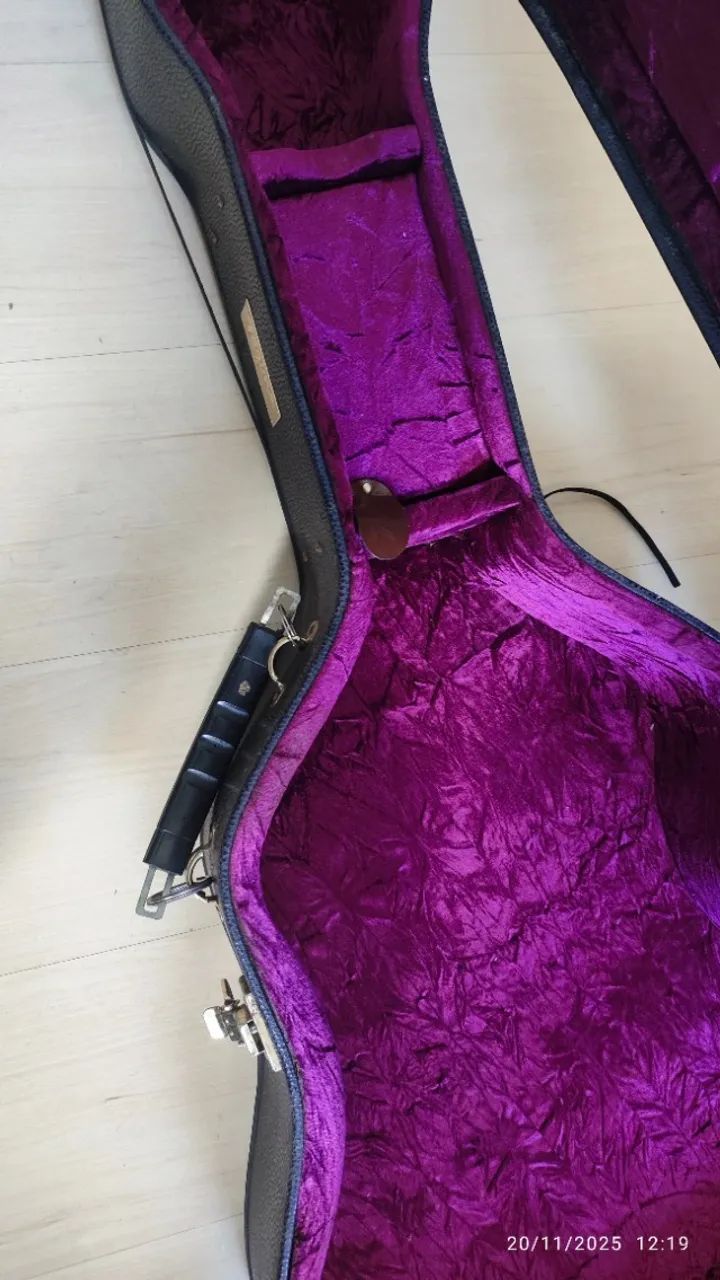 Violão Com Case rigido - Eletroacústica Strinberg Black Sl200c Para Destros Mahogany Satin - Foto 3