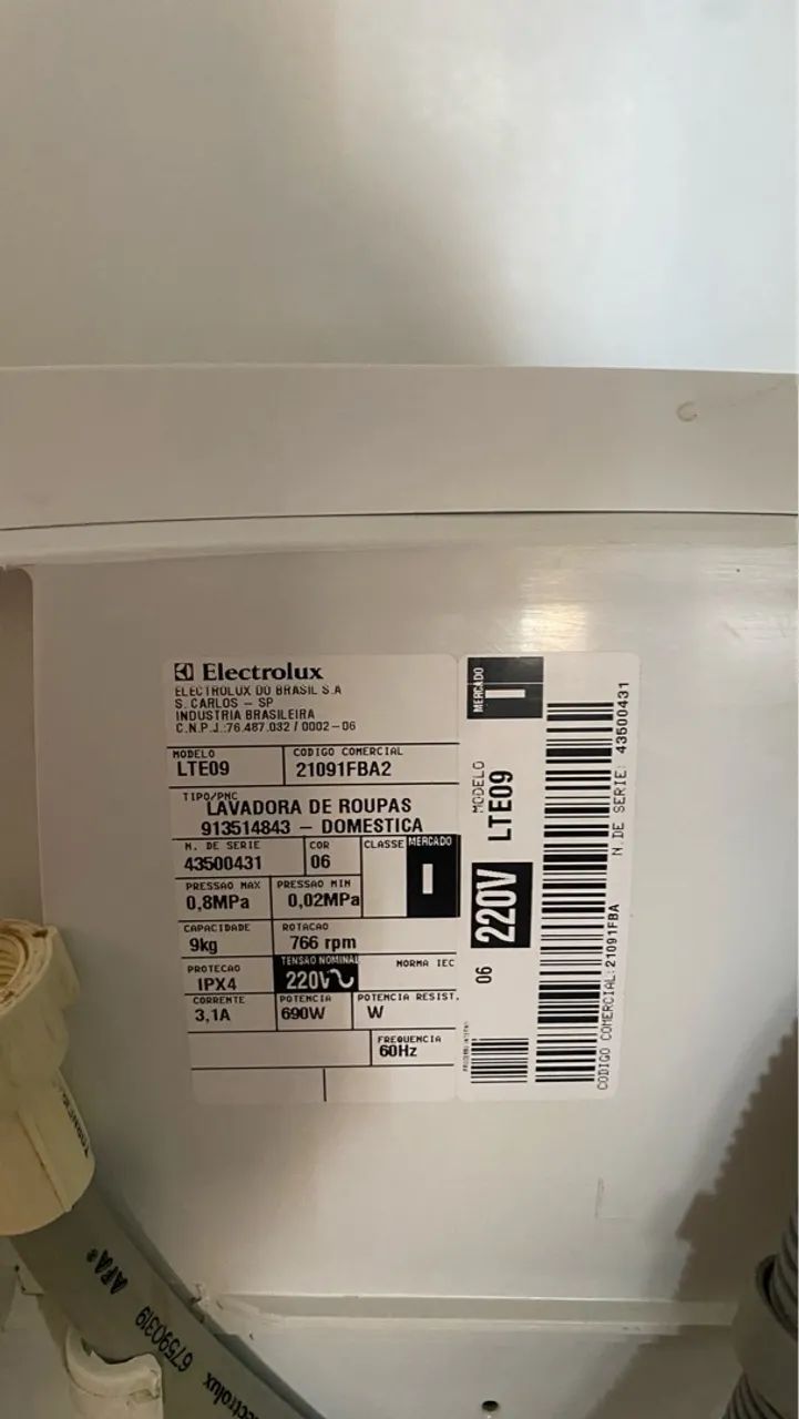 Maquina de lavar Electrolux 9kg - Foto 3