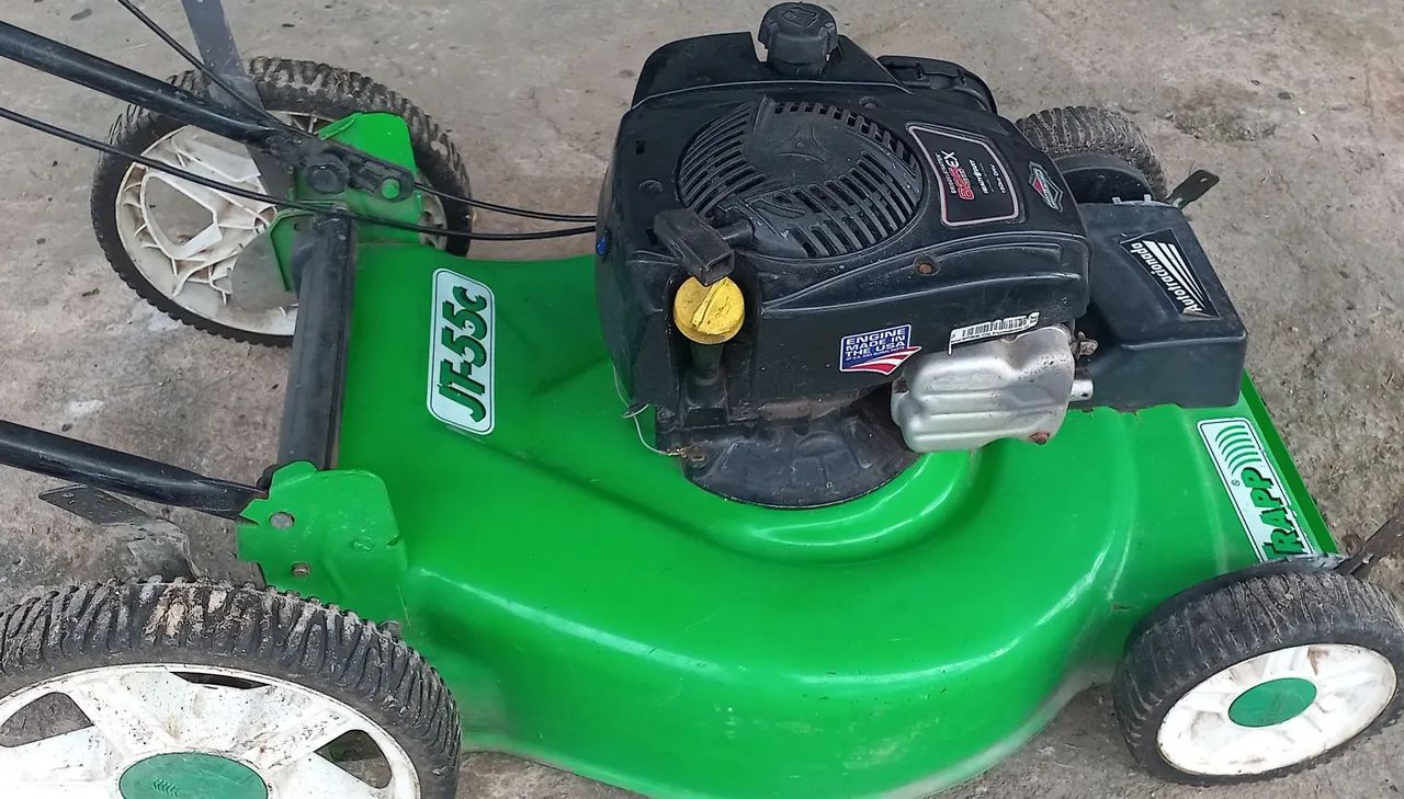 Cortador de grama tracionado a gasolina  - Foto 2