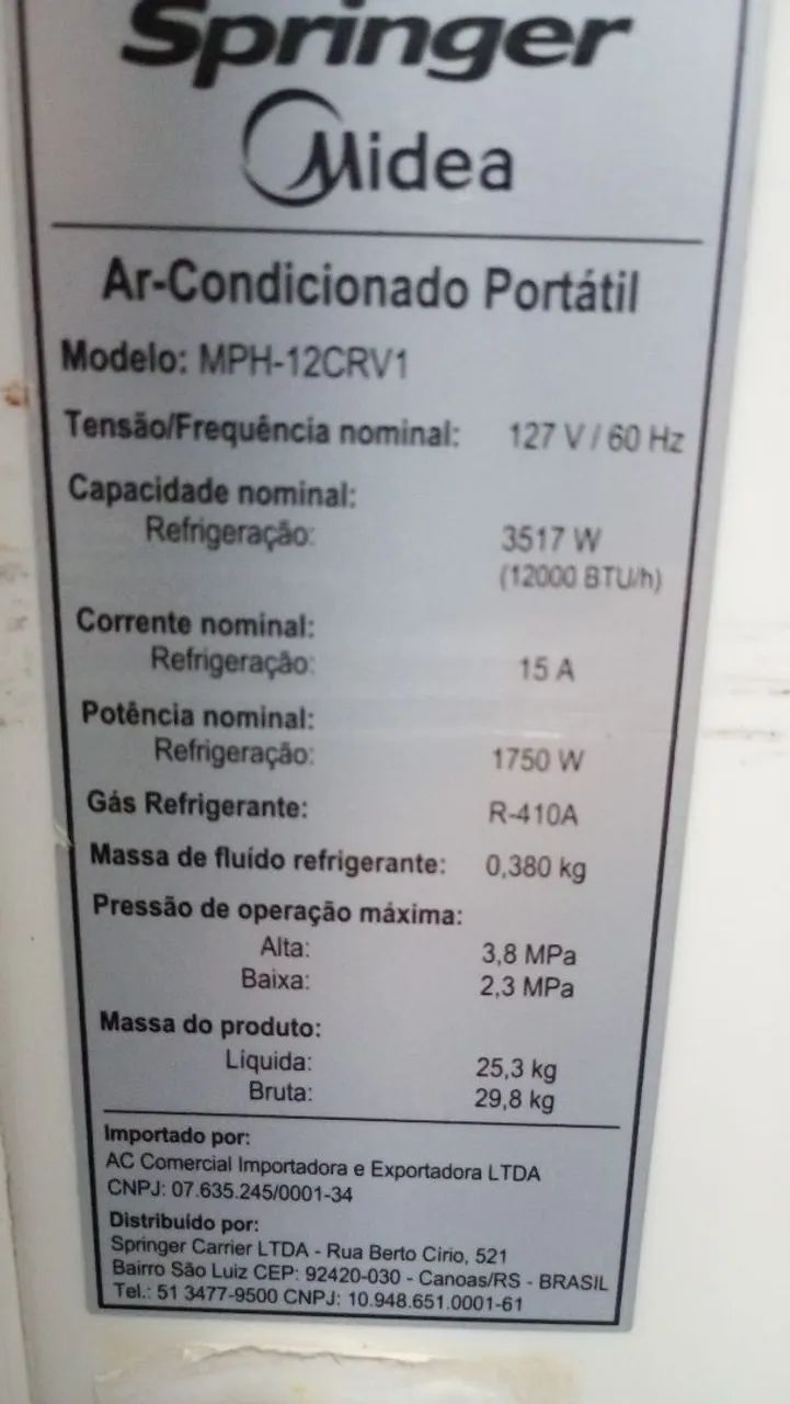 Ar Condicionado Springer Midea - Foto 3