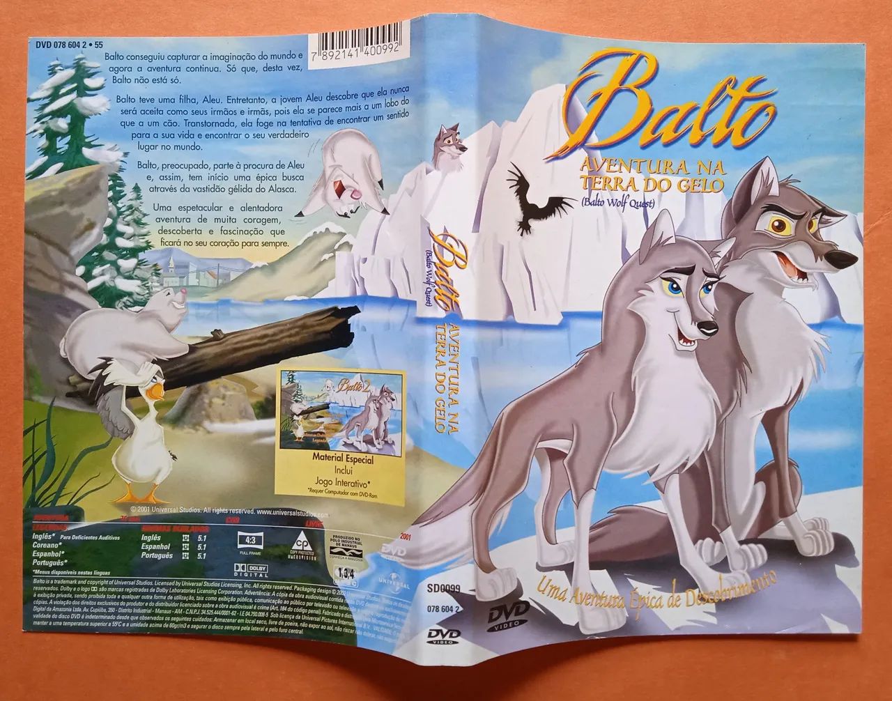 Dvd Balto - 2 Filmes  - Foto 3