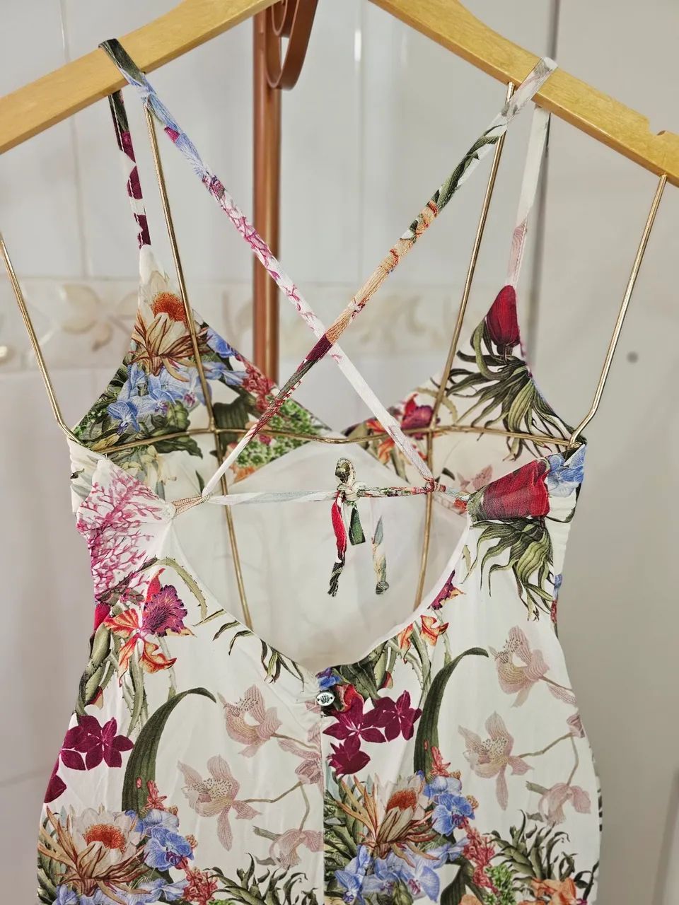 Vestido Longo Floral Marcia Mello - Foto 4