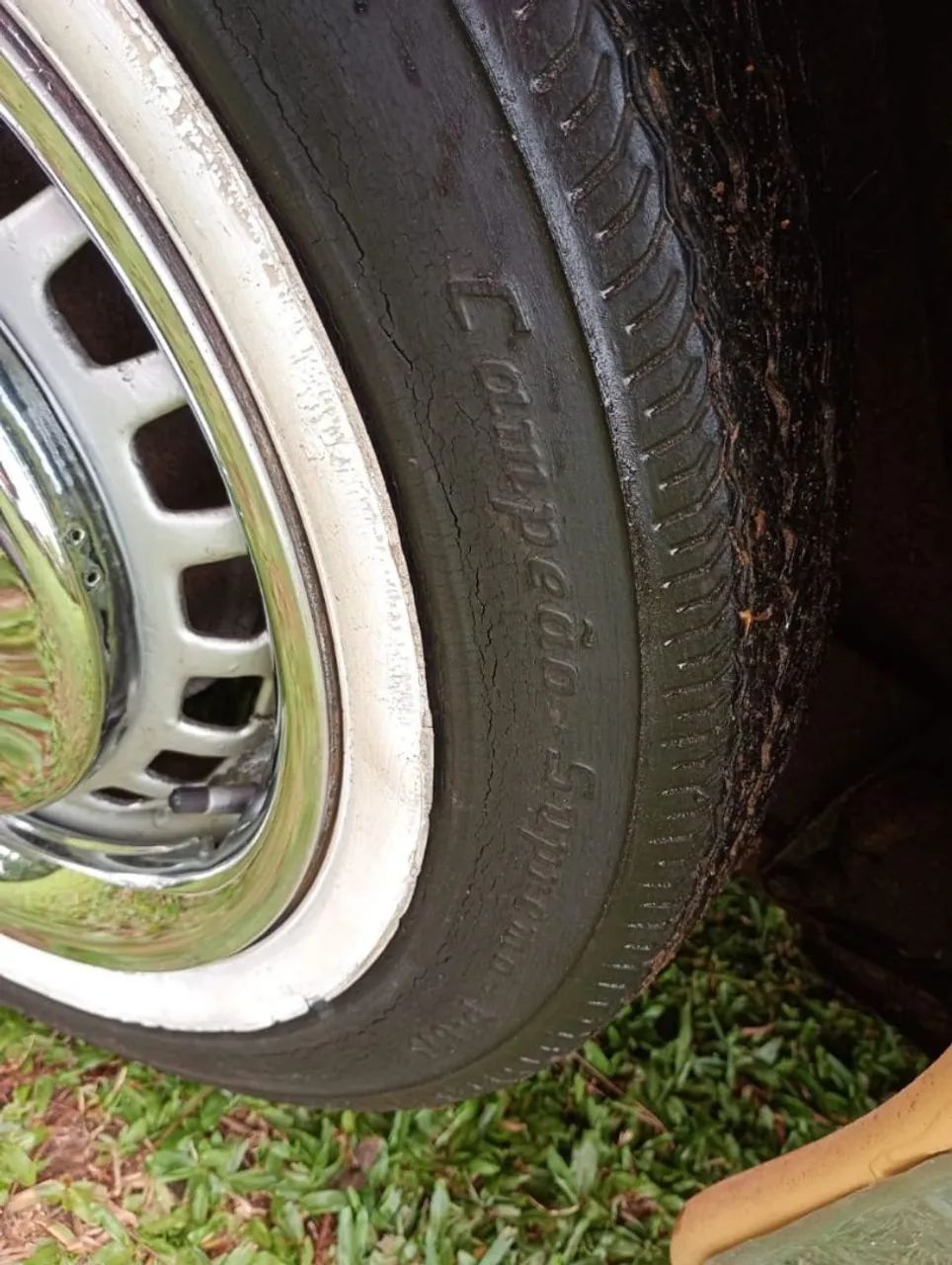 Calota Fuscao 1500 olho de boi antigo bem original  - Foto 2