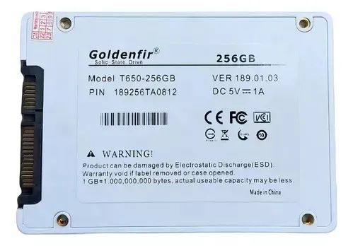 SSD Goldenfir 256GB Sata 2.5 - Foto 6
