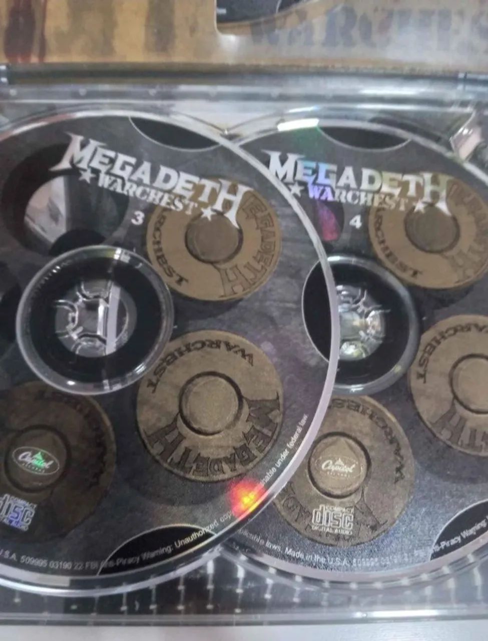 Megadeth CDセット【バラ売り可能】 Megadeth - Warchest Boxset (4 Cds + 1 Dvd) Pronta Entrega | Frete