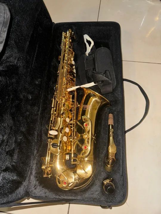 Saxofone Tenor Winner - Dourado - Ótimo Estado - Foto 3