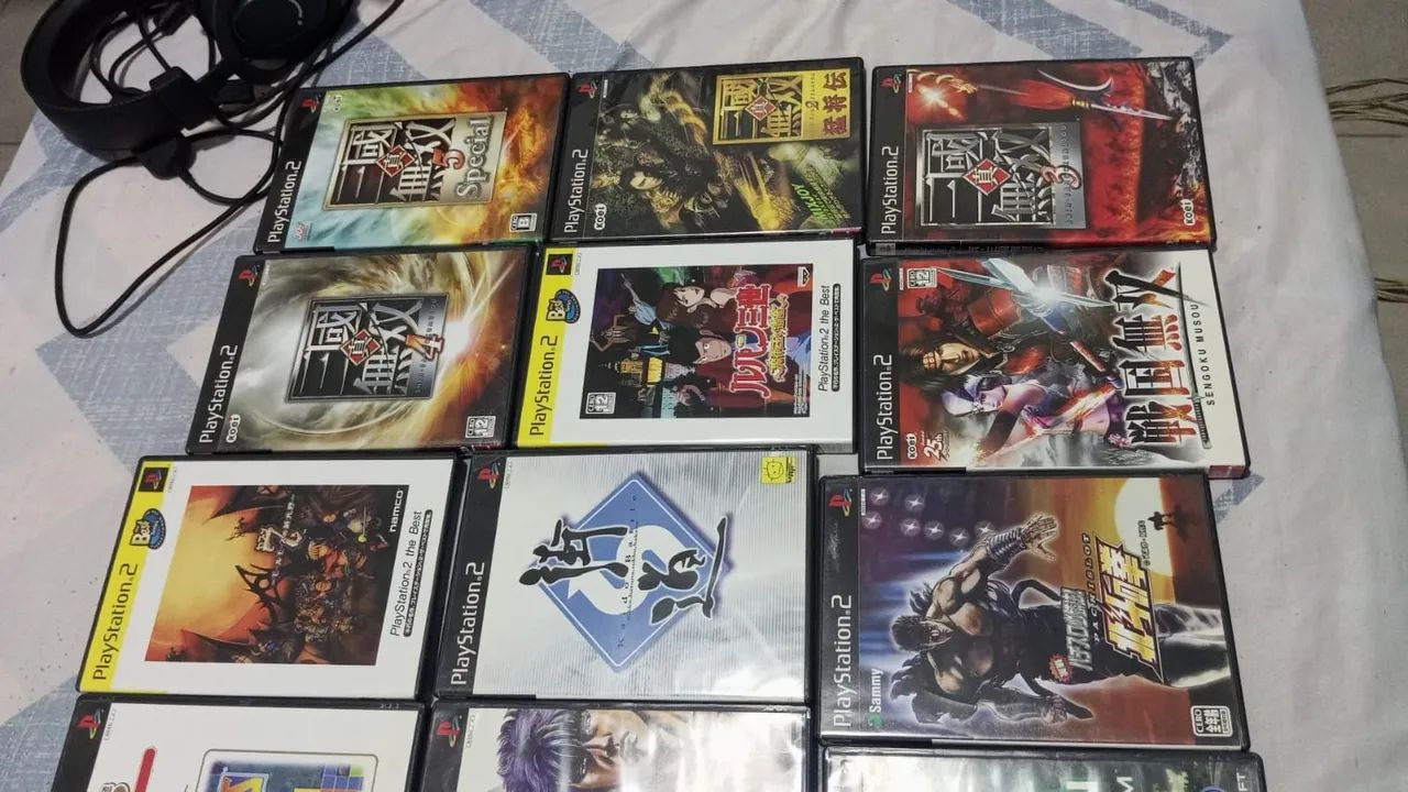 Playstation 2 com controle e jogos - Foto 3