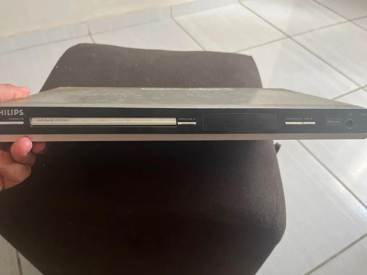 DVD Player Philips DVP3142K - Funcionando