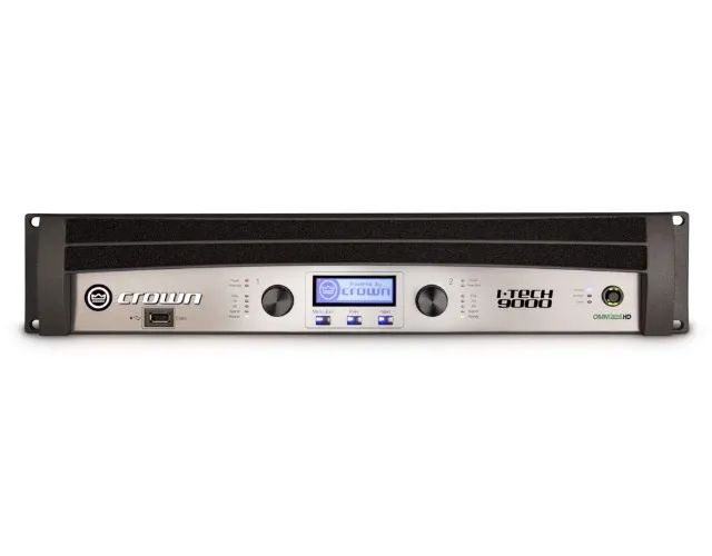 Amplificador De Potência Crown I Tech 9000hd - 3500w @4