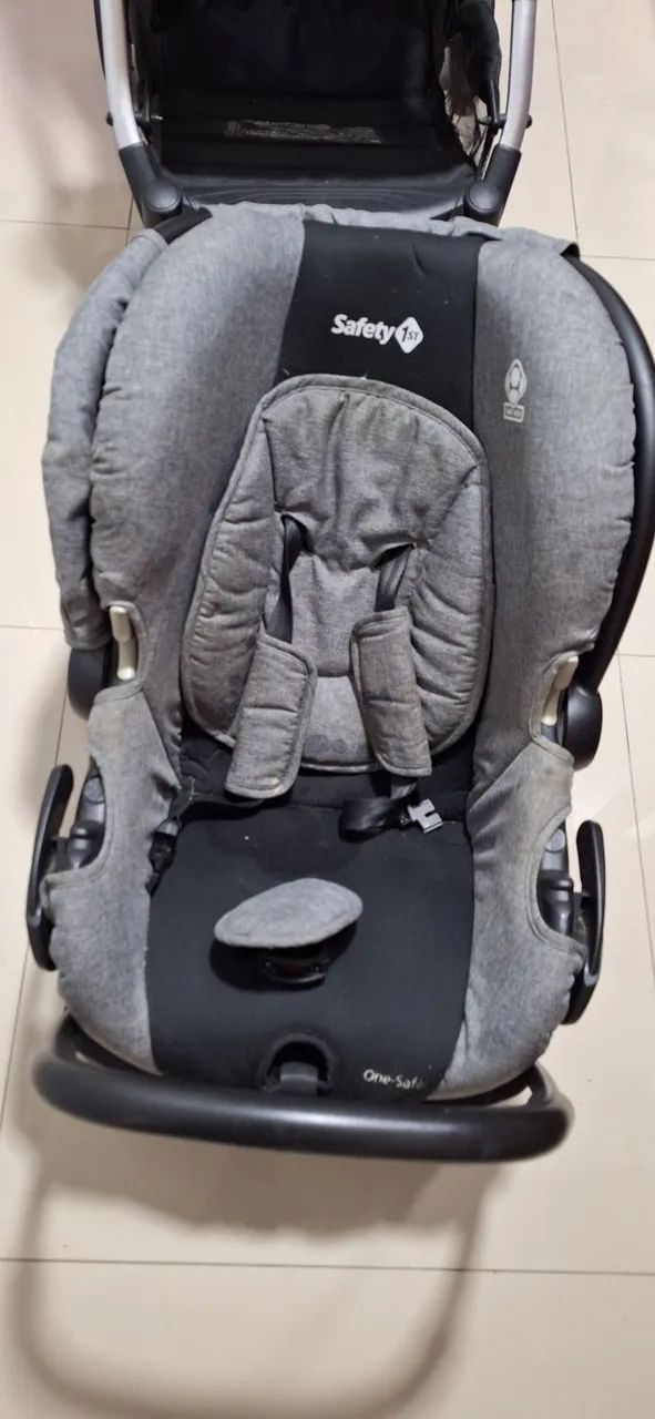 Carrinho de bebê + bebê conforto safety 1st - Foto 2