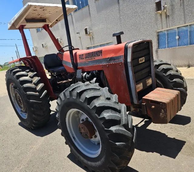 Trator Massey Ferguson modelo 290 4x4, Turbinado, ano 1984, único dono - Foto 3