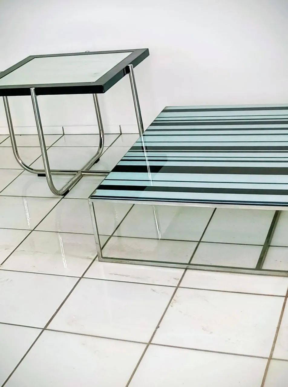 Centro e mesa de canto 