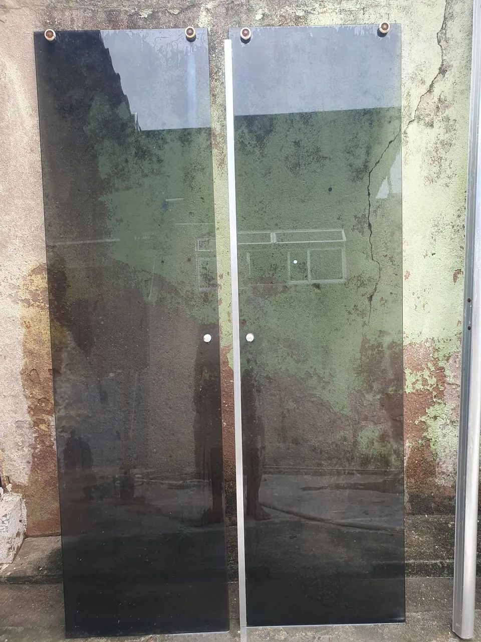 4 Portas de Vidro Temperado - Semi-Novas - Foto 3