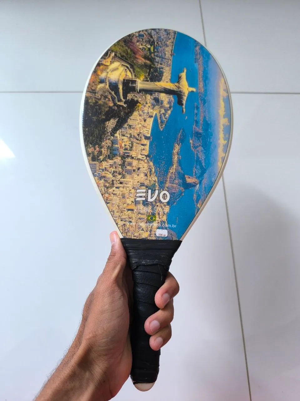 Raquete de frescobol EVO fibra