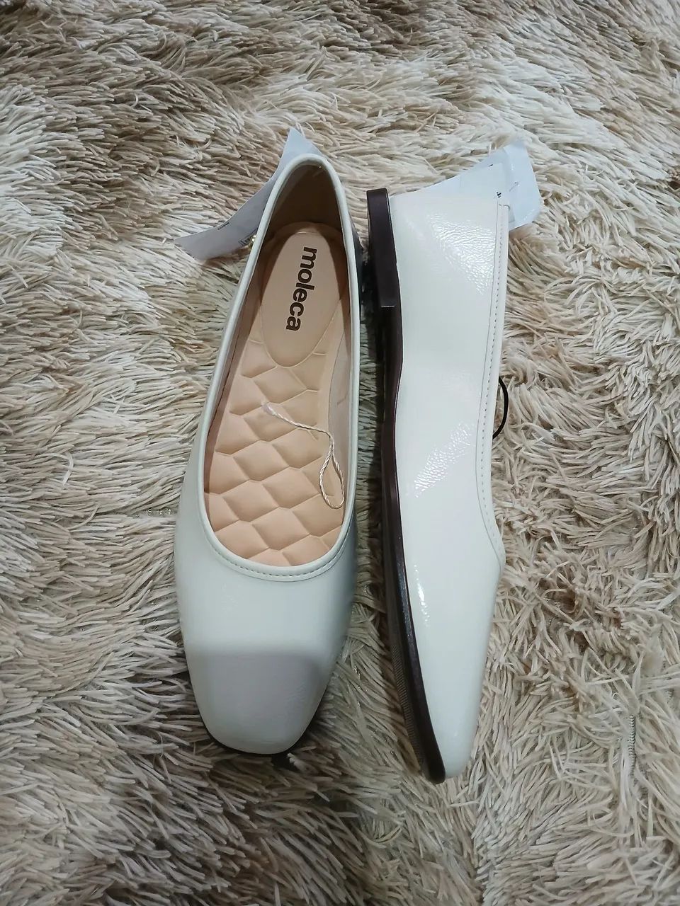 Sapatilha Moleca Branca número 39 - Foto 3