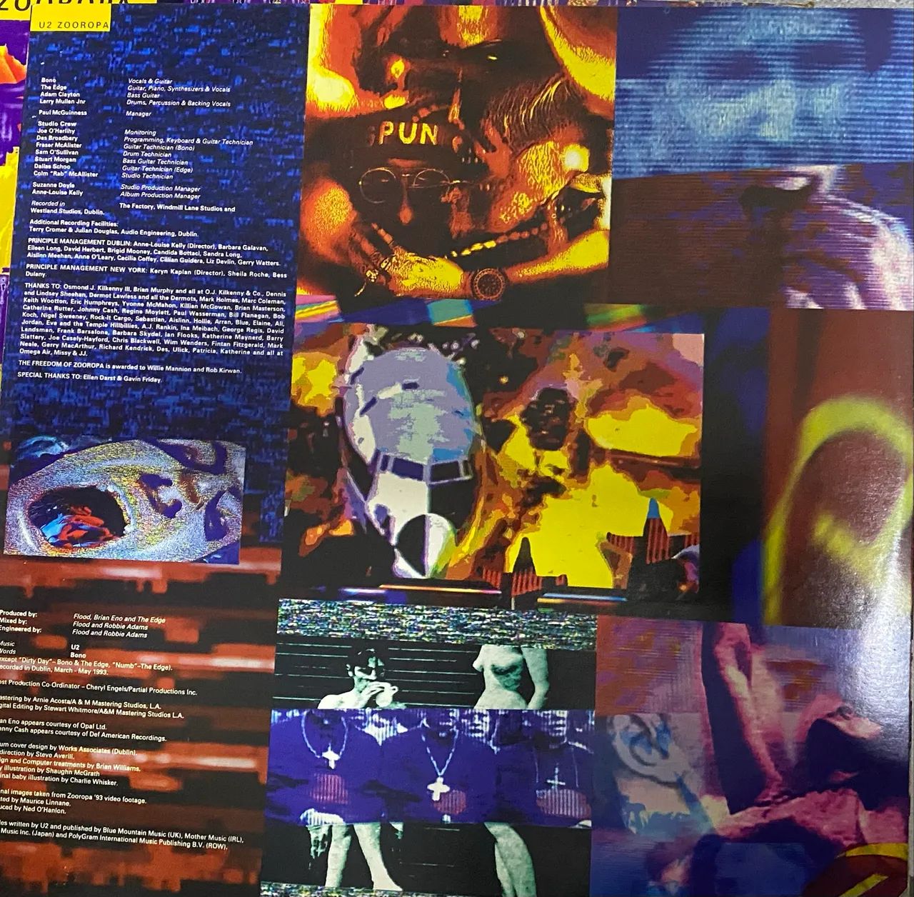 Disco de vinil U2 - zooropa - Foto 4